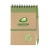 Eco notitieboekje (A6) met balpen groen