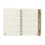 Eco notitieboekje (ca. A5) met balpen groen