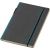 Cuppia notitieboek (A5) zwart/ lichtblauw