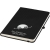 Soft touch patroon notitieboek (A5) zwart
