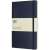 Moleskine Classic L softcover notitieboek - gelinieerd saffier blauw
