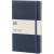 Moleskine Classic L hardcover notitieboek - effen saffier blauw