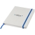 Spectrum A5 notitieboek met gekleurde sluiting wit/koningsblauw