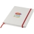 Spectrum A5 notitieboek met gekleurde sluiting wit/rood