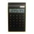 Solarcalculator valinda zwart/goudkleurig
