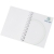 Desk-Mate® A6 notitieboek met synthetische omslag wit