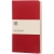 Cahier Journal L - effen Cranberry rood