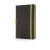 Luxe A5 notebook met penhouder groen