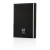 Luxe A5 softcover notitieboek met gekleurde rand wit