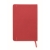 A5 notitieboek met RPET omslag rood