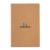 A5 standard softcover notitieboek bruin