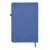 Gerecycled PU A5 notitieboek royal blauw