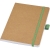 Berk A5 notitieboek van gerecycled papier groen