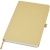 Fabianna notitieboek met harde kaft van crush papier olijf groen