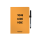 Correctbook A5 Scratch Blanco oranje