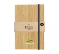 Bamboo Journal Naked Spine Notebook A5 bedrukken