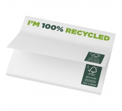 Sticky-Mate® gerecyclede sticky notes 100 x 75 mm bedrukken