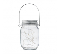 Mason jar solar buitenlamp bedrukken