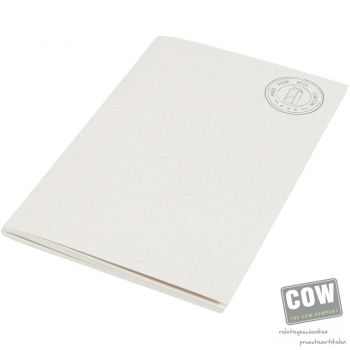 Afbeelding van relatiegeschenk:Dairy Dream referentie A5 cahier notitieboek gemaakt van gerecyclede melkpakken