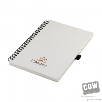 Afbeelding van relatiegeschenk:Milk-Carton Wire-O Notebook A5 notitieboek